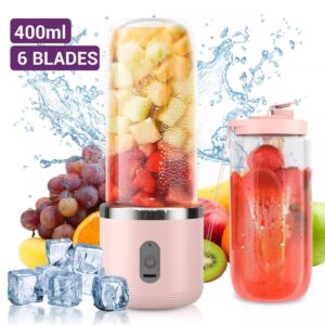 Portable Rechargeable Electric Fruit Juice Blender – Smoothie & Juicer Machine